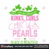 Kinks Curls Svg Sorority Svg Alpha Kappa Svg Alpha Svg Aka Svg