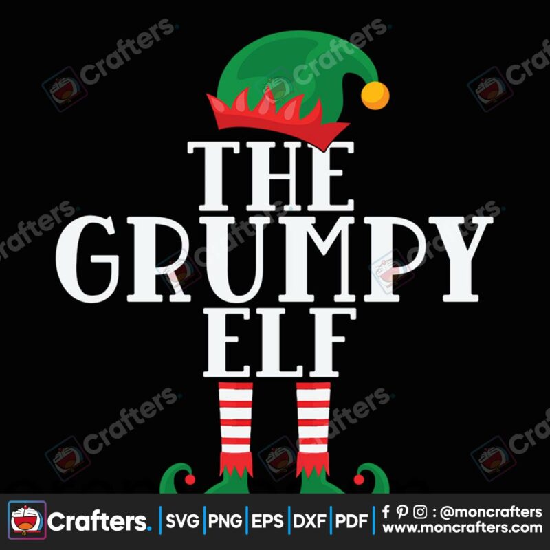 the-grumpy-elf-svg-christmas-svg-elf-grumpy-svg-elf-svg-merry-christmas-svg