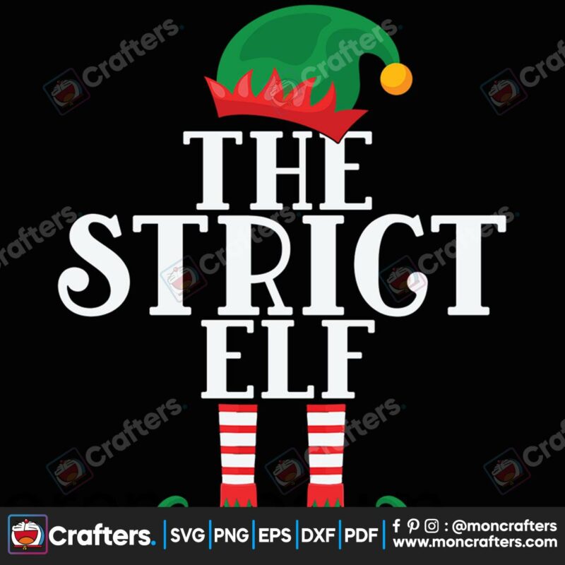the-strict-elf-svg-christmas-svg-elf-strict-svg-elf-svg-strict-svg-xmas-svg