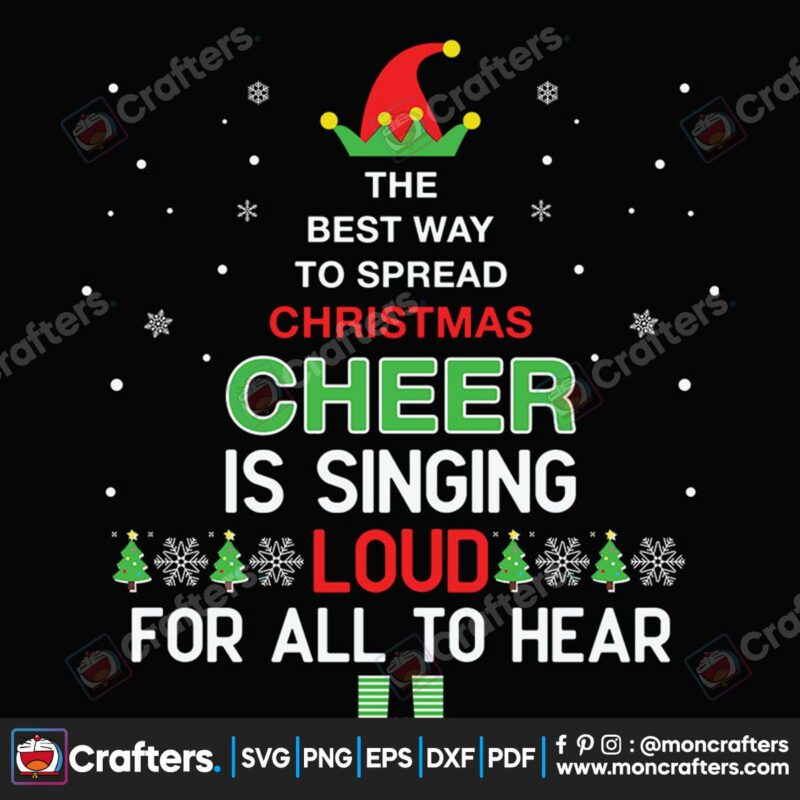 the-best-way-to-spread-christmas-cheer-svg-christmas-svg-elf-svg