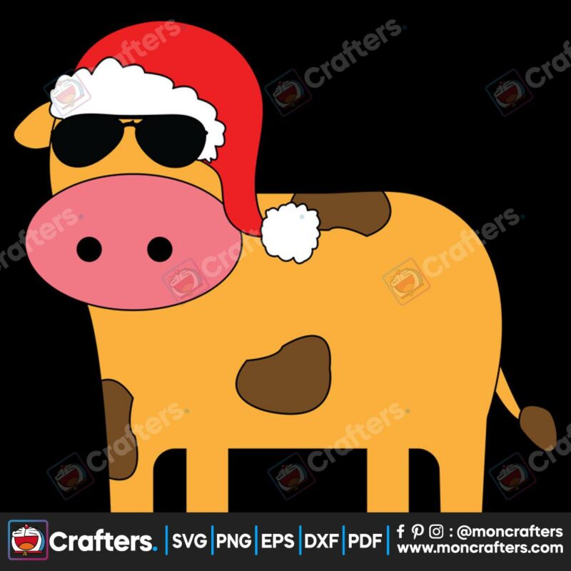 christmas-cute-cow-svg-christmas-svg-cute-cow-svg-santa-hat-svg