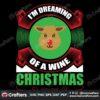 im-dreaming-of-a-wine-christmas-reindeer-face-svg-christmas-svg