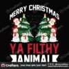 merry-christmas-ya-filthy-animal-svg-christmas-svg-santa-svg-christmas-tree-svg