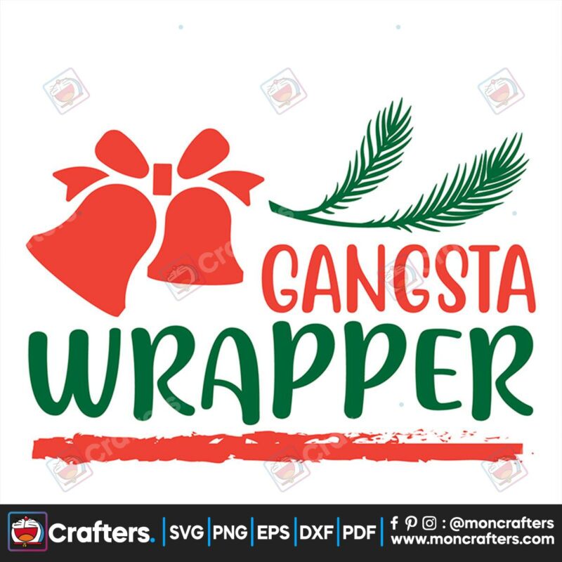 gangsta-wrapper-svg-christmas-svg-wrapper-svg-merry-christmas-svg-xmas-svg