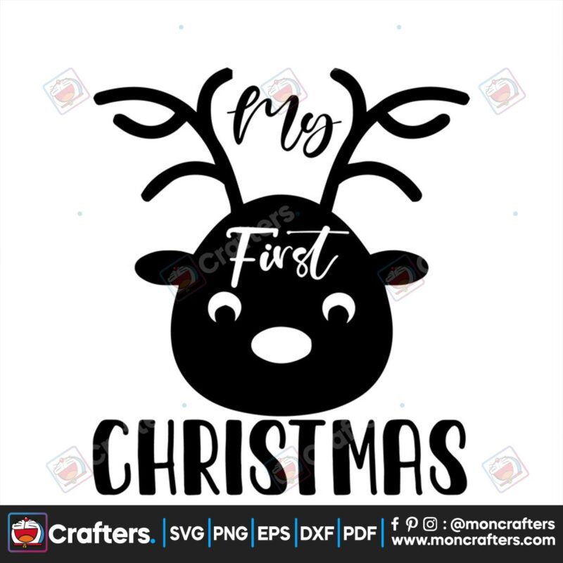 my-first-christmas-svg-christmas-svg-reindeer-svg-merry-christmas-svg-xmas-svg
