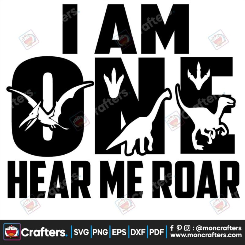 i-am-one-hear-me-roar-svg-trending-svg-dinosaur-svg