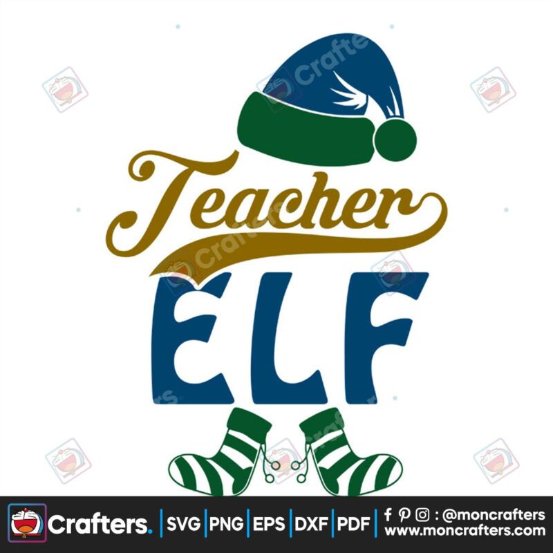 teacher-elf-svg-christmas-svg-christmas-teacher-svg-elf-svg-elf-hat-svg