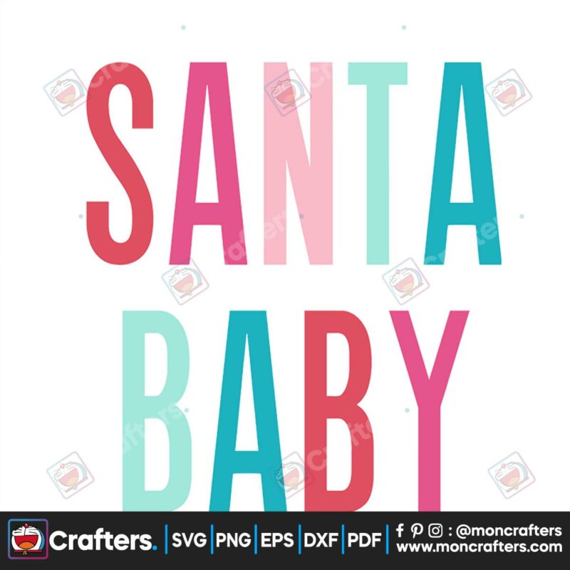 santa-baby-pastel-rainbow-svg-christmas-svg-santa-baby-svg