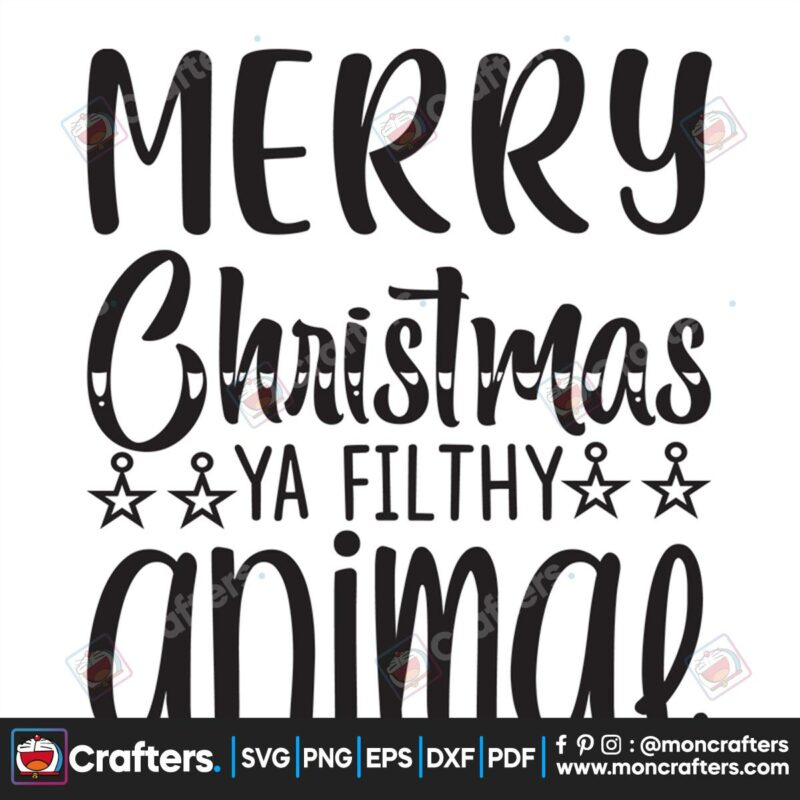 merry-christmas-ya-filthy-animal-svg-christmas-svg-ya-filthy-animal-svg