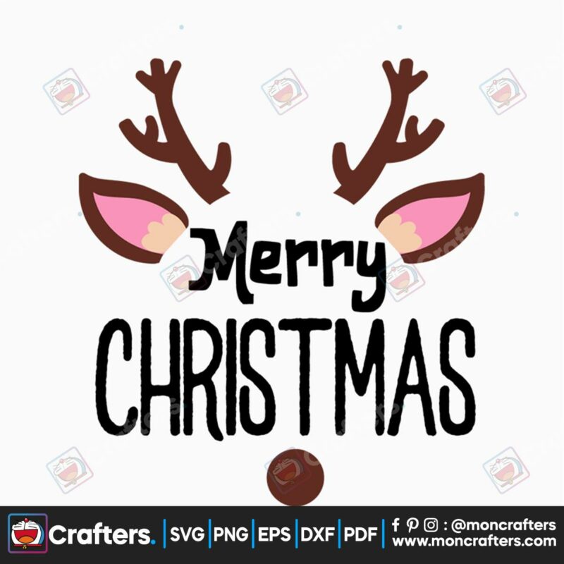 reindeer-face-merry-christmas-svg-christmas-svg-reindeer-face-svg
