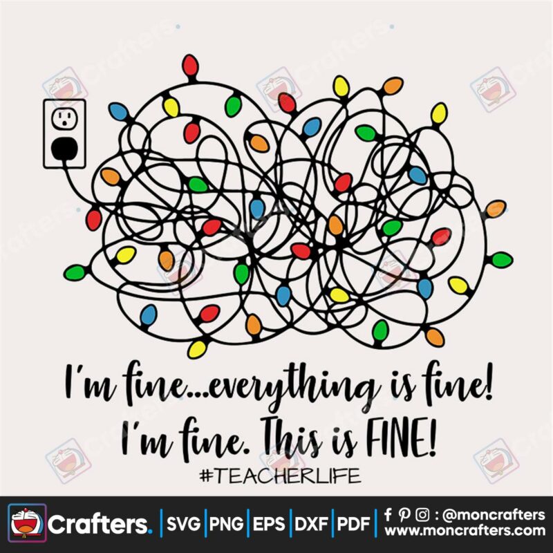 im-fine-everything-is-fine-svg-christmas-svg-ornament-svg-ribbon-svg