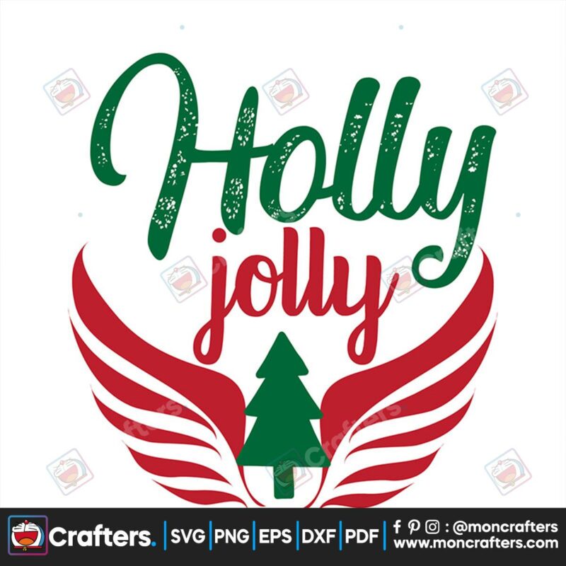 holly-jolly-svg-christmas-svg-holly-svg-merry-christmas-svg-xmas-svg-jolly-svg