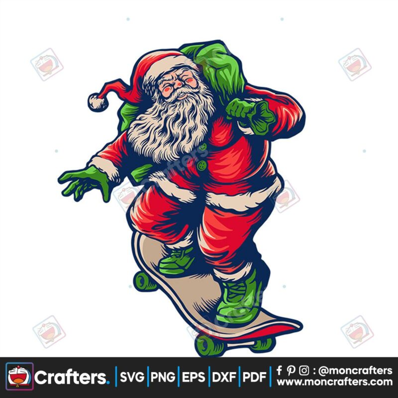 santa-claus-playing-skateboard-svg-christmas-svg-santa-claus-svg