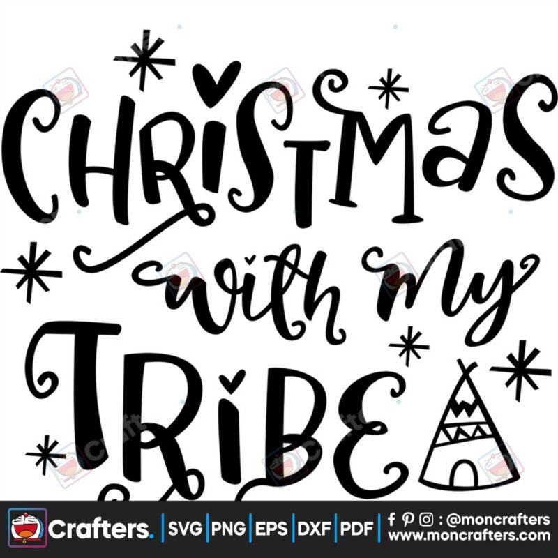 christmas-with-my-tribe-svg-christmas-svg-christmas-tribe-svg