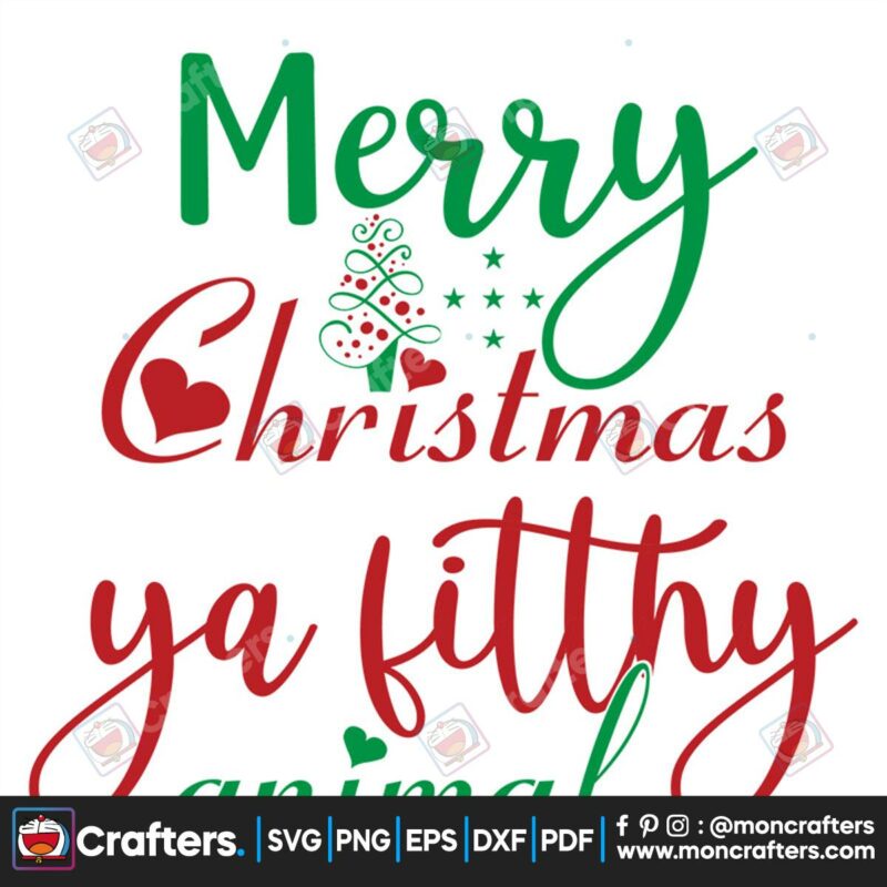 merry-christmas-ya-filthy-animal-anh-pine-tree-svg-christmas-svg