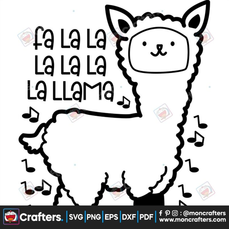 fa-la-la-llama-svg-christmas-svg-fa-la-la-svg-llama-svg-christmas-music-svg