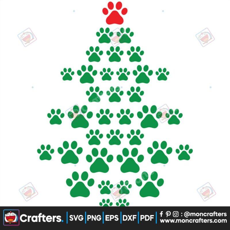 dog-paws-christmas-tree-svg-christmas-svg-dog-paws-svg-christmas-tree-svg