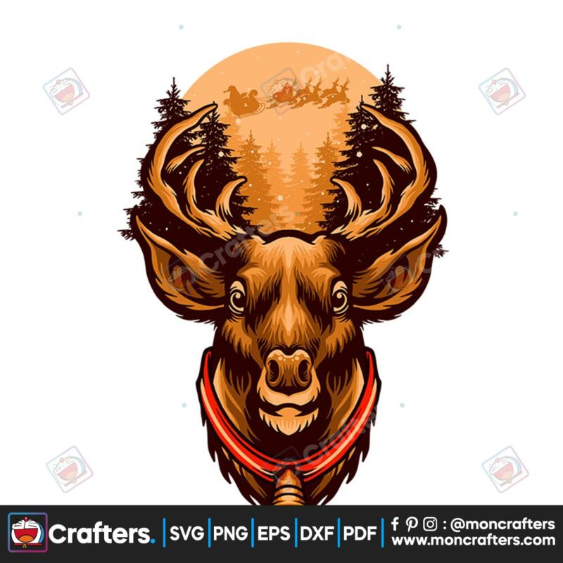 chrismtas-reindeer-head-outdoor-svg-christmas-svg-reideer-head-svg