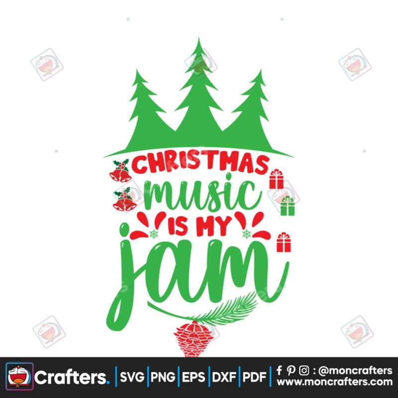 christmas-music-is-my-jame-christmas-gift-svg-christmas-svg