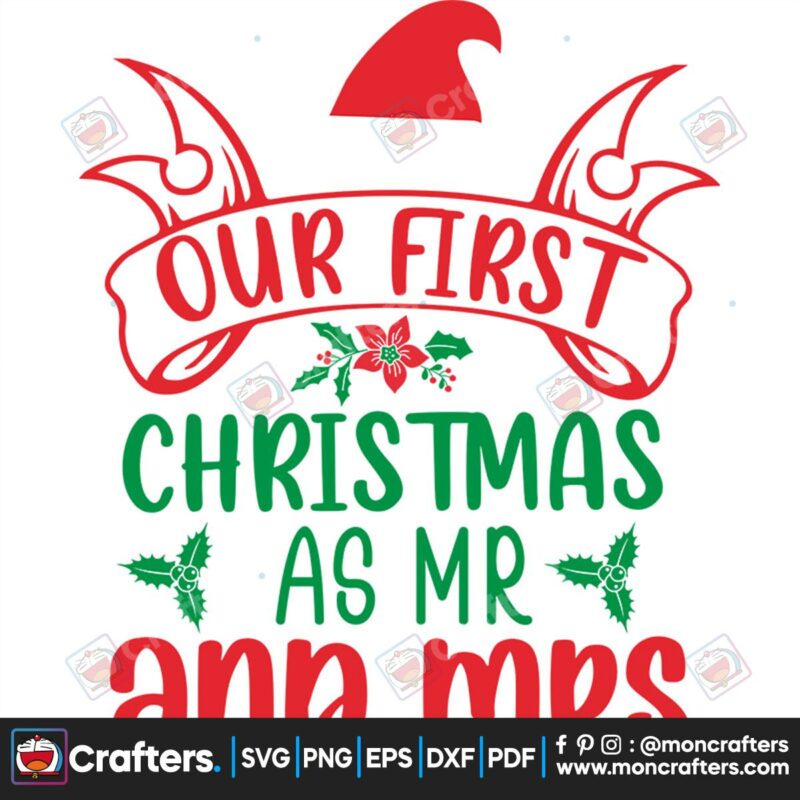 our-first-christmas-as-mr-and-mrs-svg-christmas-svg-first-christmas-svg