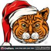 christmas-tiger-face-svg-christmas-svg-tiger-face-svg-santa-claus-hat-svg