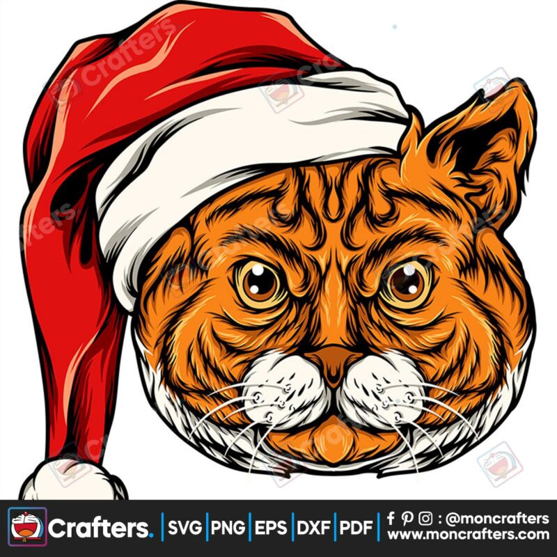 christmas-tiger-face-svg-christmas-svg-tiger-face-svg-santa-claus-hat-svg