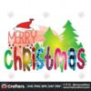 merry-christmas-hat-and-tree-svg-christmas-svg-merry-christmas-svg