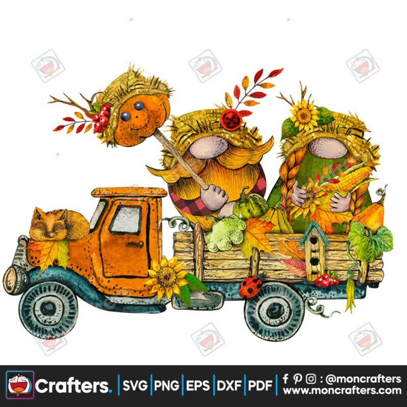 gnome-leaves-truck-png-thanksgiving-png-cute-gnome-png-thankful-png