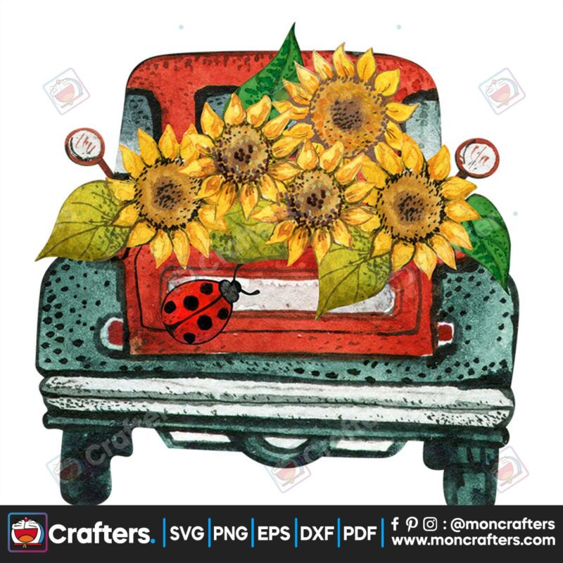 sunflower-rusty-truck-svg-thanksgiving-svg-sunflower-svg-rusty-truck-svg
