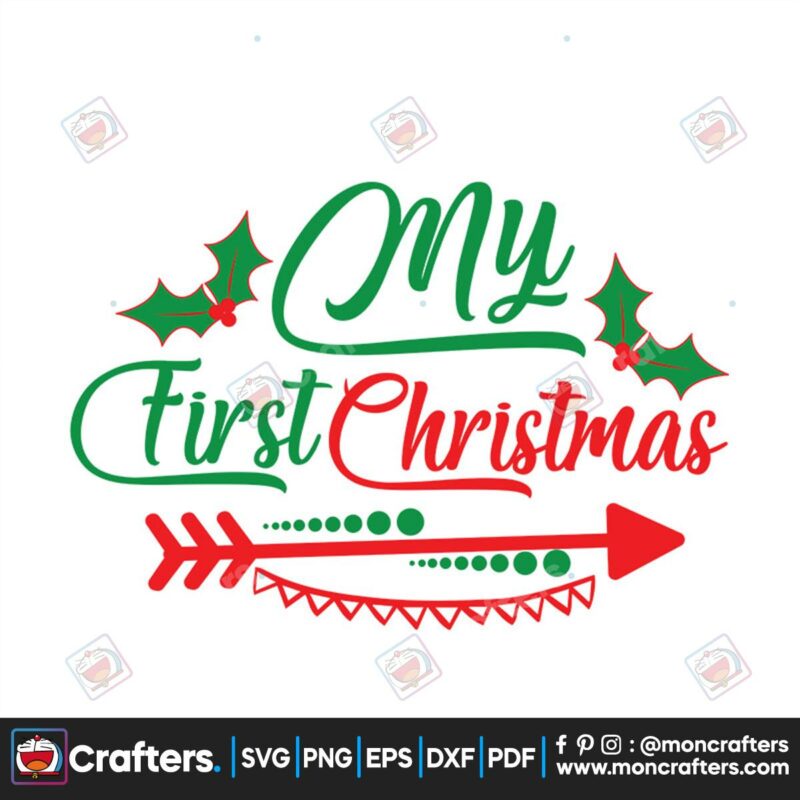 my-first-christmas-arrow-svg-christmas-svg-first-christmas-svg