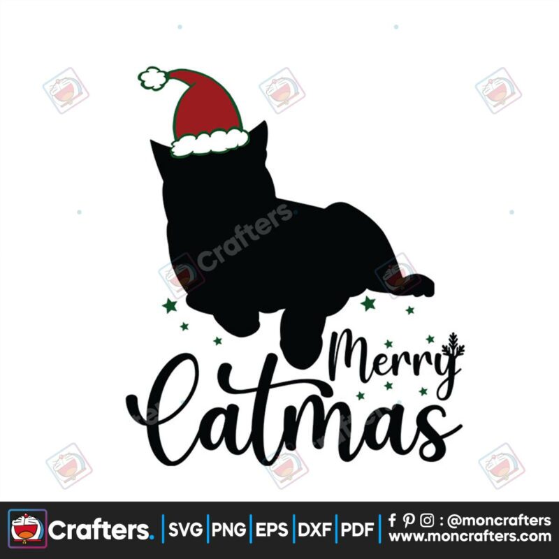 merry-catmas-svg-christmas-svg-funny-cat-svg-christmas-hat-svg