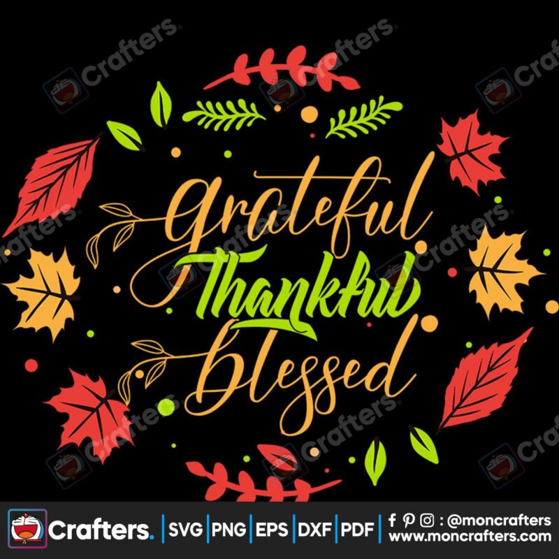 grateful-thankful-blessed-laurel-wreath-svg-thanksgiving-svg