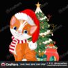 cute-cat-with-santa-hat-christmas-svg-christmas-svg-cute-cat-svg