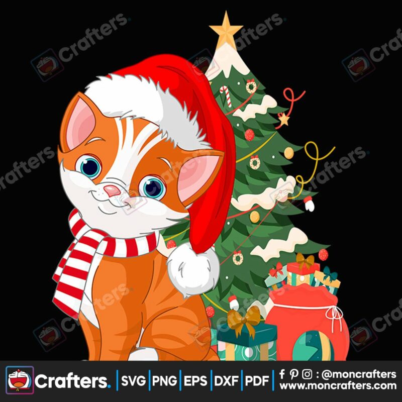 cute-cat-with-santa-hat-christmas-svg-christmas-svg-cute-cat-svg