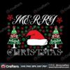 merry-christmas-santa-hat-and-christmas-tree-svg-christmas-svg