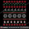 christmas-pattern-svg-christmas-svg-snowflakes-svg-reindeer-svg