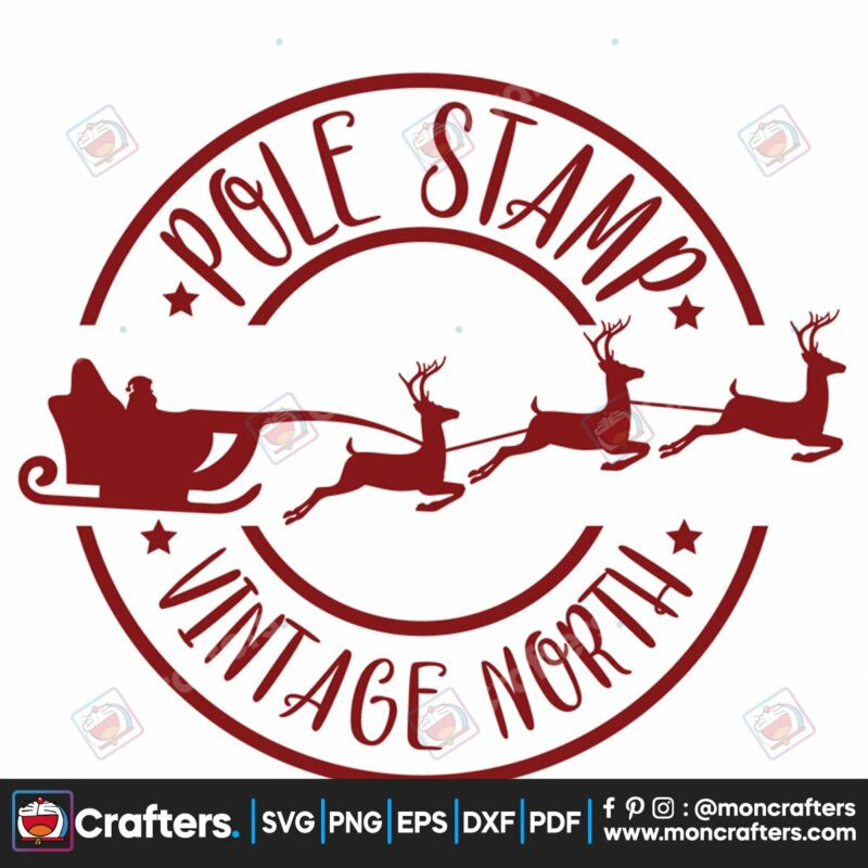 pole-stamp-vintage-north-svg-christmas-svg-vintage-north-svg
