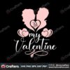 my-valentine-svg-valentine-svg-pink-heart-svg-arrow-svg-valentine-gift-valentine-day-svg-love-svg-svg-files-svg-cricut
