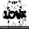 cute-cat-with-love-word-svg-valentine-svg-cartoon-svg-cat-svg-word-svg