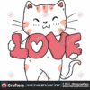 cute-cat-hold-with-love-word-vector-svg-valentine-svg-cartoon-svg-cat-svg