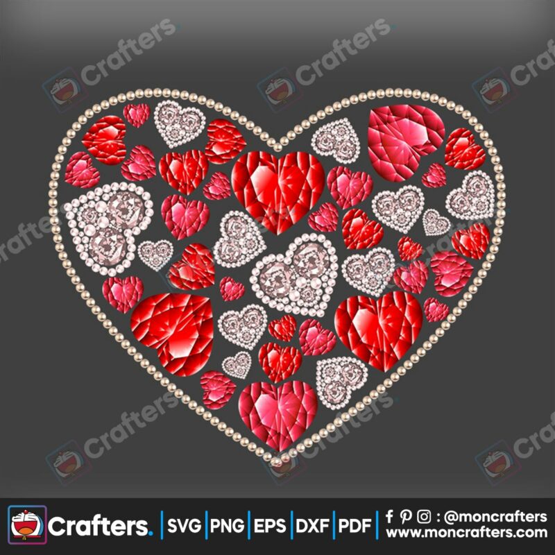 pearl-rhinestone-valentine-heart-shape-svg-valentine-svg-heart-svg-love-svg