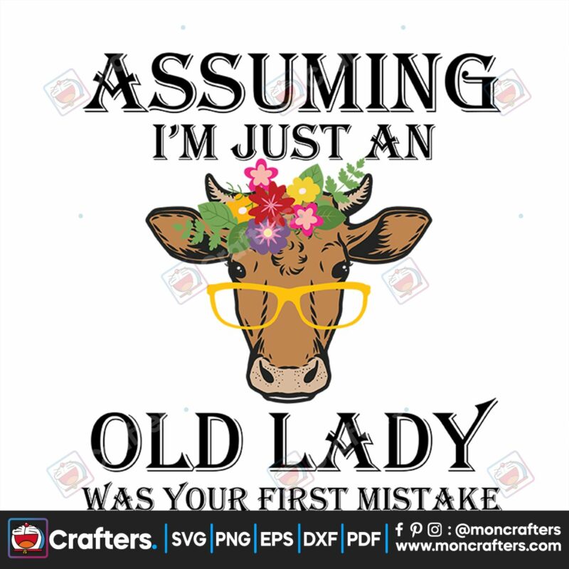 assuming-im-just-an-old-lady-was-your-first-mistake-svg-files-for-silhouette-files-for-cricut-svg-dxf-eps-png-instant-download
