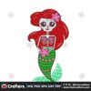 ariel-skull-svg-trending-svg-ariel-svg-ariel-princess-svg-mermaid-svg-disney-svg-disneyland-svg-skull-svg-ariel-skull-flower-svg-skull-vector-ribbon-svg-svg-cricut-svg-design