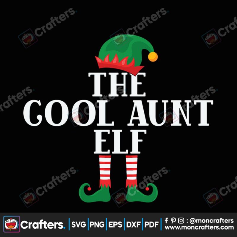 the-cool-aunt-elf-svg-christmas-svg-elf-ideas-svg-elf-return-svg-elf-svg