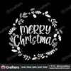 merry-christmas-floral-circle-svg-christmas-svg-mery-christmas-svg