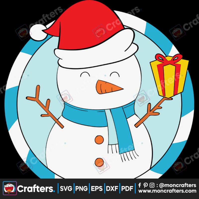 christmas-snowman-with-gift-svg-christmas-svg-snowman-svg