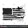 fishing-and-hunting-american-flag-svg