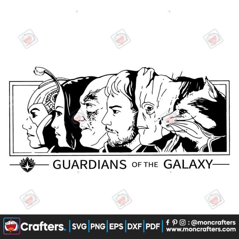 guardians-of-the-galaxy-squad-svg-graphic-design-files