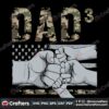 personalized-dad-raised-fist-bump-camo-american-dad-svg