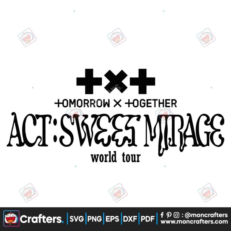 act-sweet-mirage-txt-world-tour-2023-svg-cutting-files